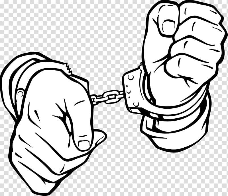 Handcuffs Computer file, Handcuffs transparent background PNG clipart
