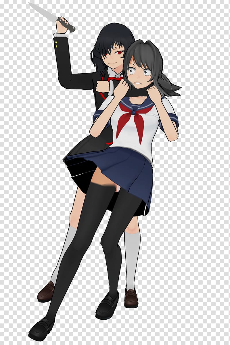 Yandere Simulator Drawing Game Character, haft sin transparent background PNG clipart