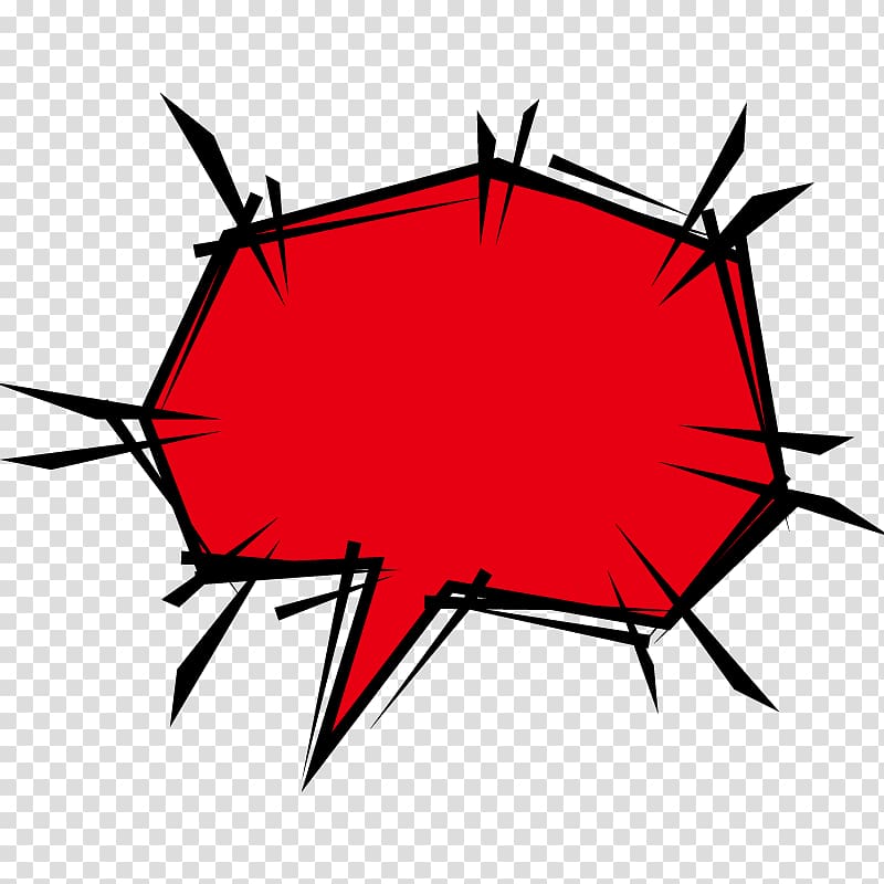 red speech bubble., others transparent background PNG clipart