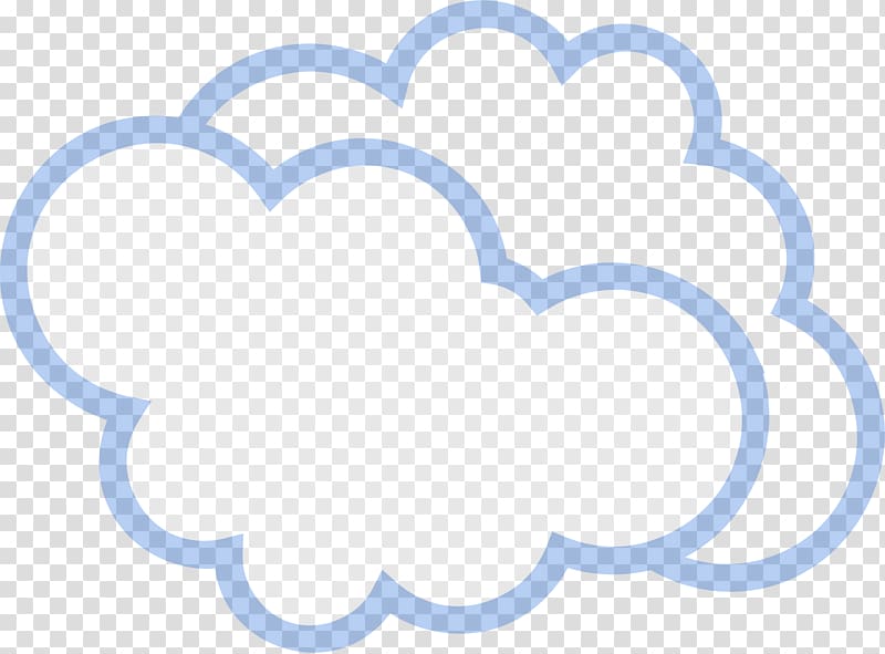 Cloud computing , cloud frame transparent background PNG clipart