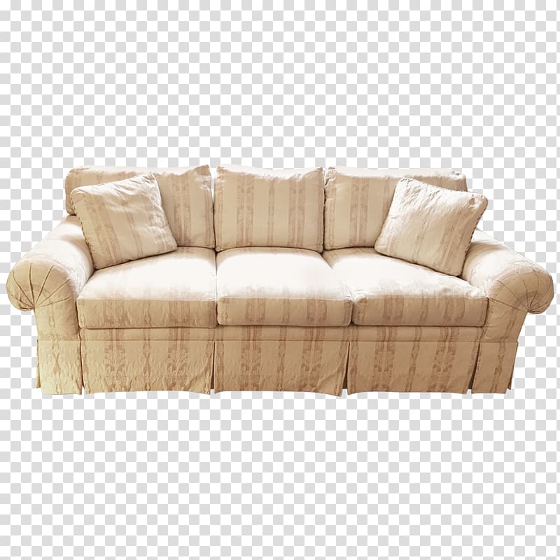 Couch Sofa bed Furniture Cushion Slipcover, french border transparent background PNG clipart
