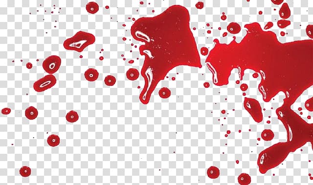 blood spatter transparent background PNG clipart