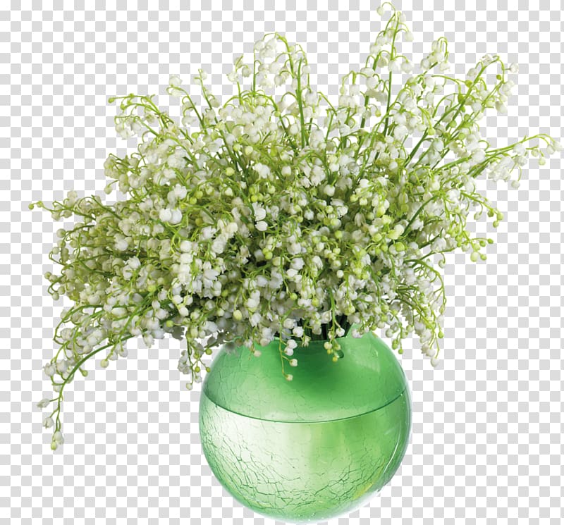 Lily of the valley Lilium Artificial flower, lily of the valley transparent background PNG clipart