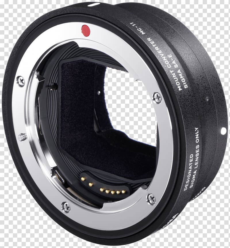 Canon EF lens mount Sigma SA-mount Sony E-mount Sigma Corporation Lens adapter, Camera transparent background PNG clipart