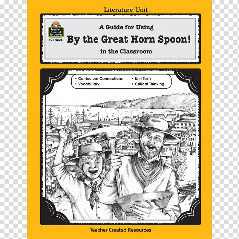 By the Great Horn Spoon! Classroom Book Teacher California Gold Rush, book transparent background PNG clipart