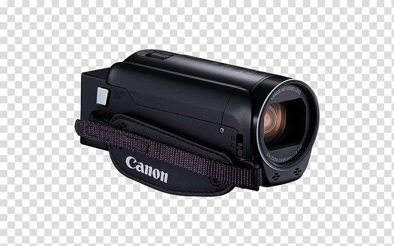 Video Cameras Canon 1080p stabilization, hd brilliant light fig. transparent background PNG clipart