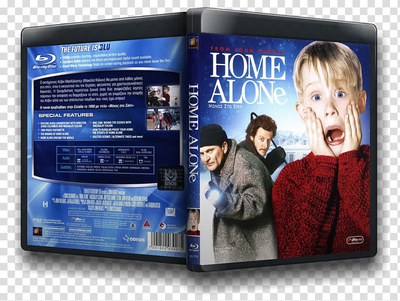 Blu-ray disc Home Alone film series DVD, dvd transparent background PNG clipart