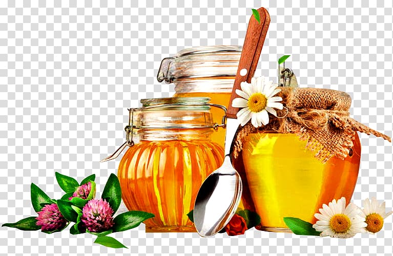 Bee Savior of the Honey Feast Day Food Monofloral honey, Natural honey transparent background PNG clipart