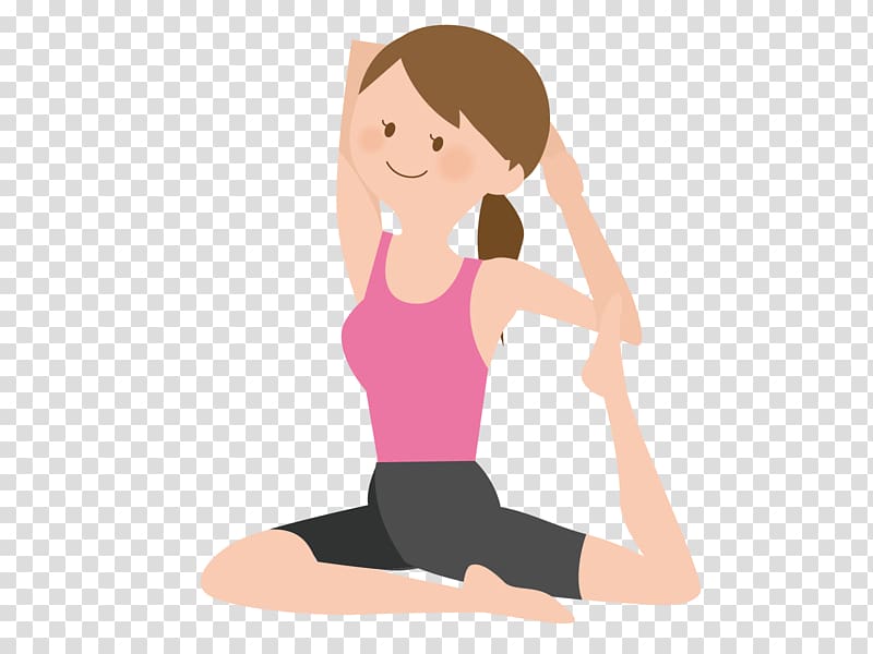 Stretching 冷え性 Yoga Body Pilates, Yoga transparent background PNG clipart