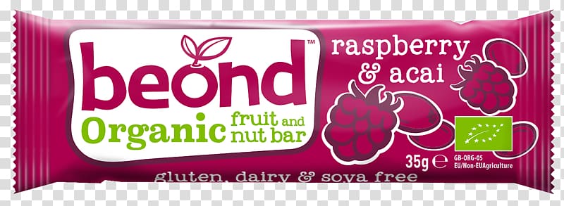 Beond Organic Berry & Beetroot Bar 35g Brand Fruit Font Product, baskets acai berries transparent background PNG clipart