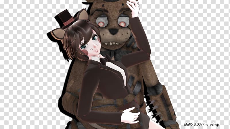 Five Nights at Freddy's 2 Meiko Hatsune Miku Garry's Mod, '03 Bonnie & Clyde transparent background PNG clipart