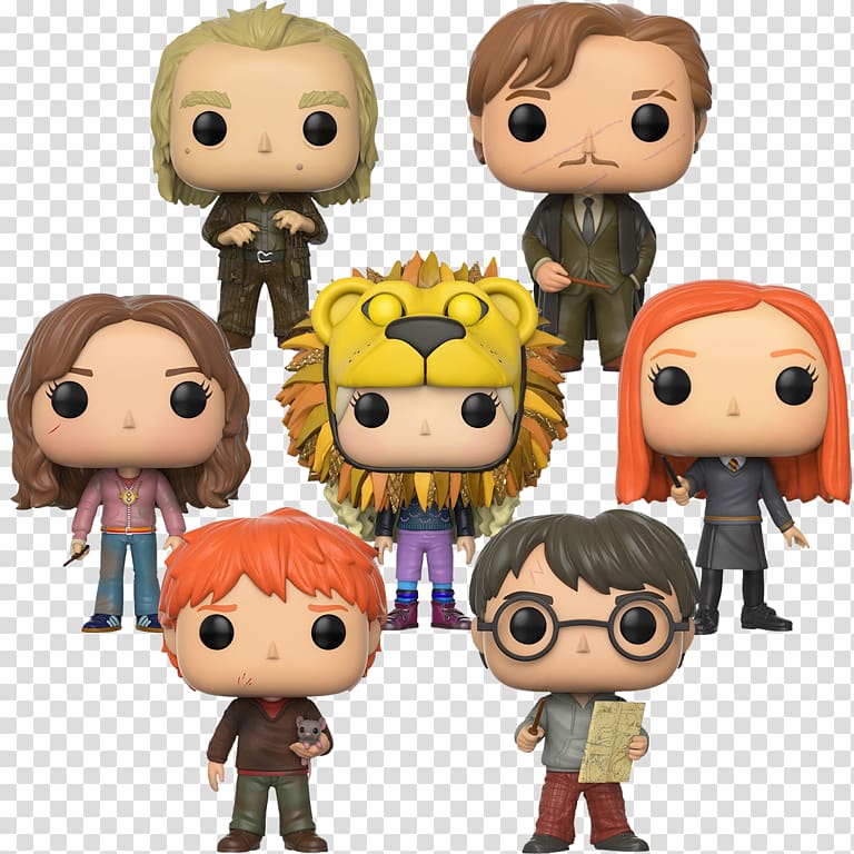 Ginny Weasley Remus Lupin Funko Nymphadora Lupin Draco Malfoy, Harry Potter transparent background PNG clipart