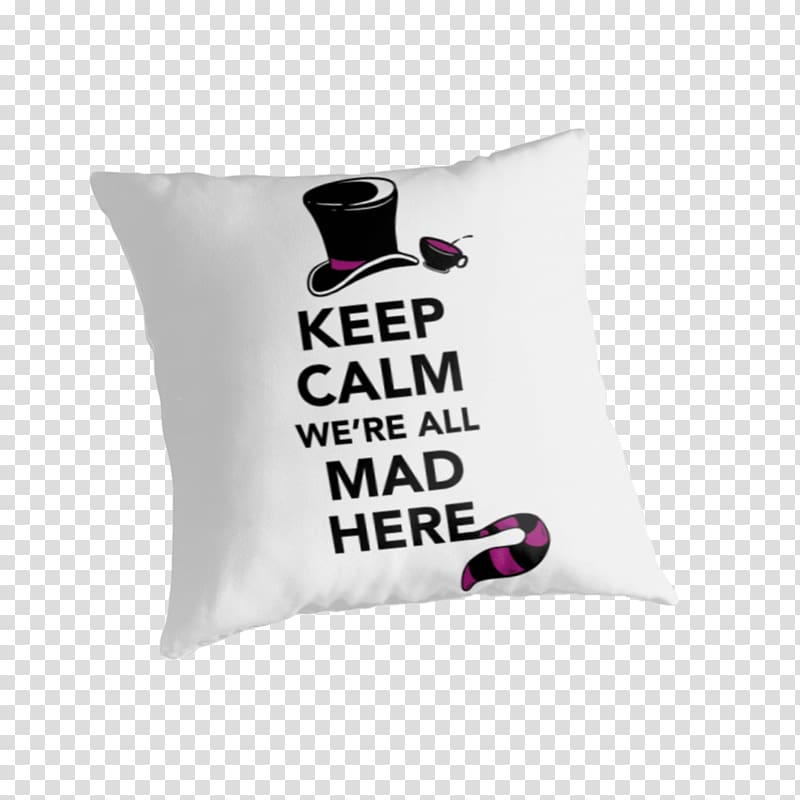 Samsung Galaxy J3 (2017) Cushion Pillow Xiaomi Textile, we are all mad here transparent background PNG clipart