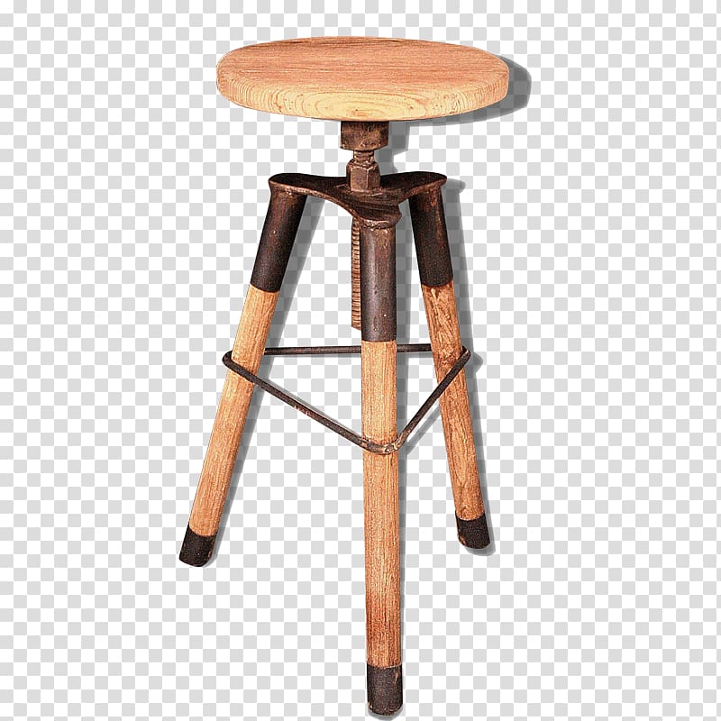 Bar stool Chair Wood, chair transparent background PNG clipart