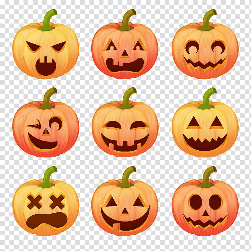 Halloween Pumpkin Jack-o-lantern Stingy Jack, Halloween pumpkin smiley package transparent background PNG clipart