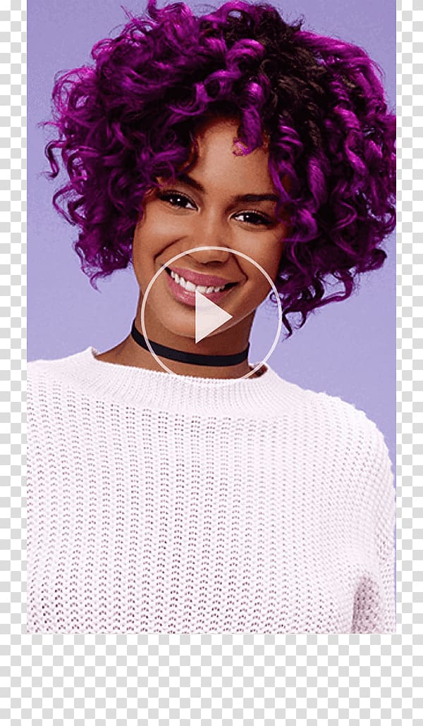 Hair coloring Purple Schwarzkopf, purple transparent background PNG clipart