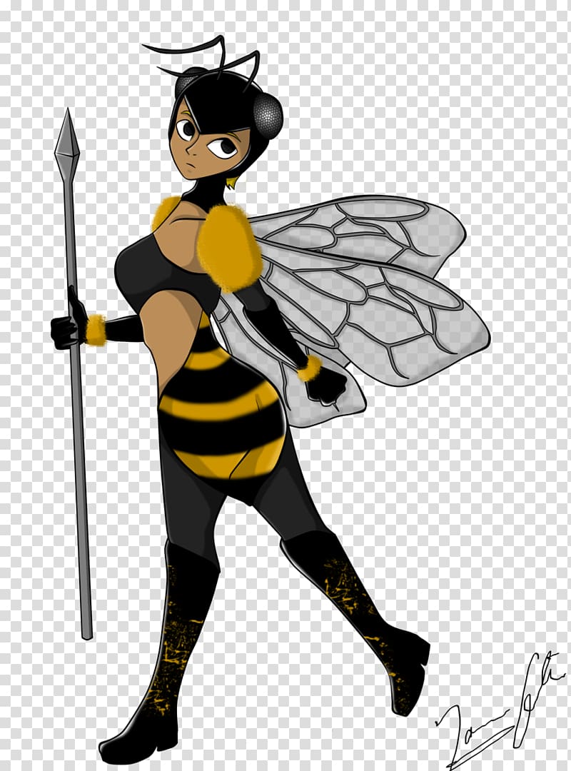 Western honey bee Worker bee Insect, bee transparent background PNG clipart