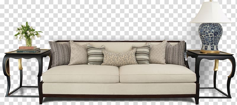 Furniture Couch Living room Table Sofa bed, luxury frame transparent background PNG clipart