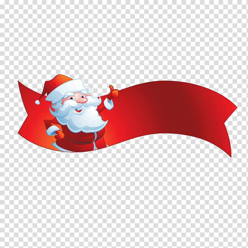 Santa Claus Christmas Discounts and allowances Label, Creative Christmas transparent background PNG clipart