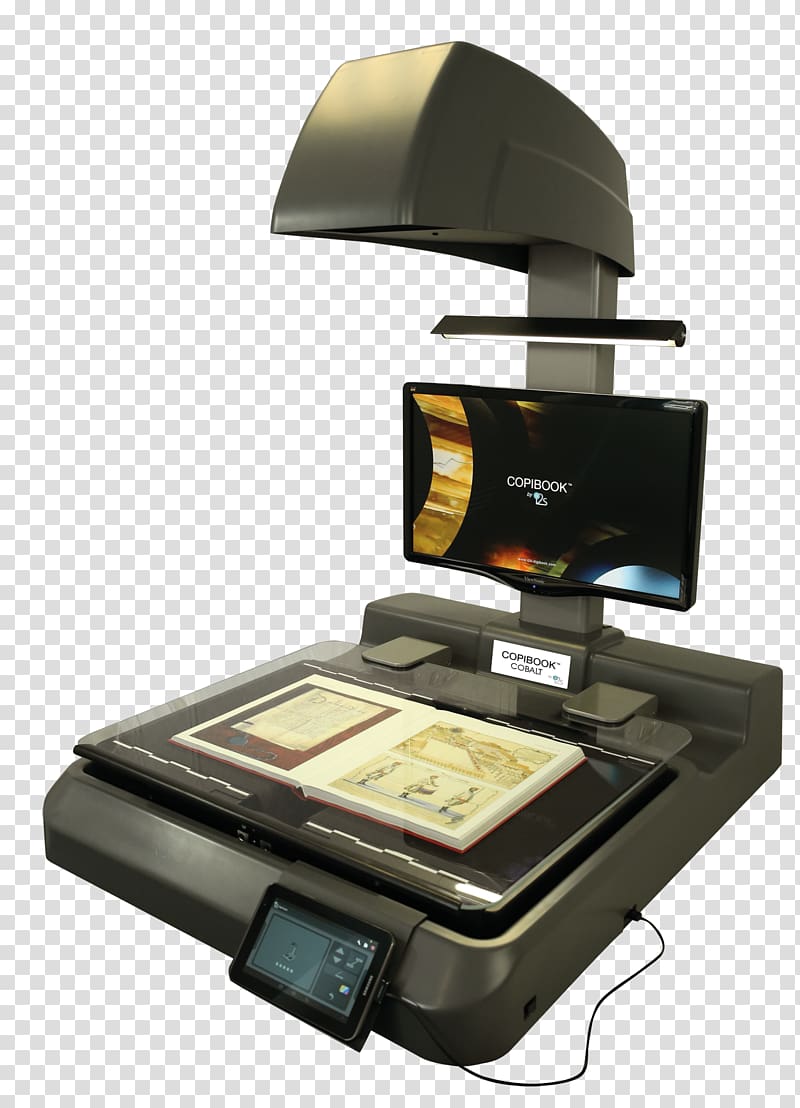 scanner Book scanning Document Microfilm, book transparent background PNG clipart