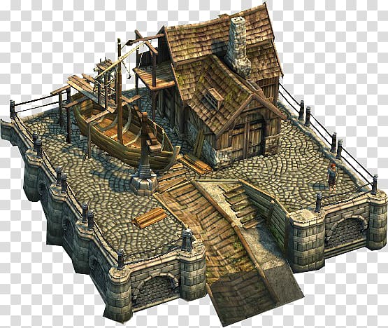 Anno 1404 Middle Ages Building Architecture Concept art, fantasy Map transparent background PNG clipart