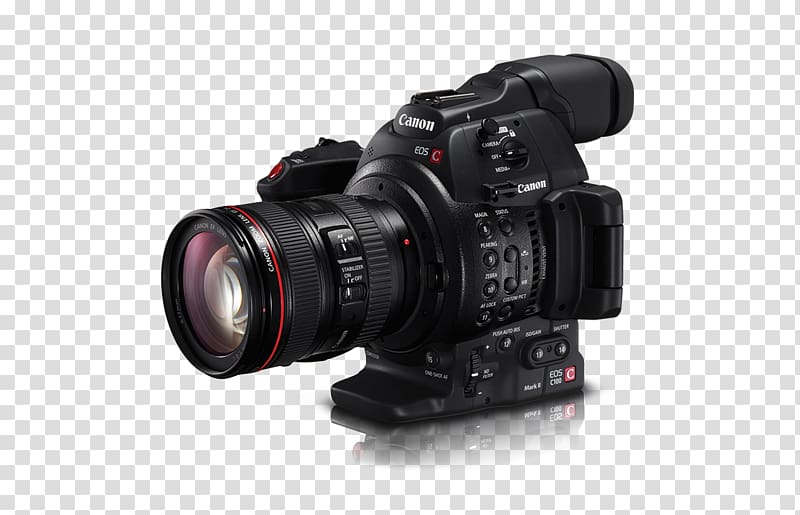 Canon EOS C100 Mark II Canon EOS 5D Mark IV Canon EF lens mount Canon Cinema EOS, Camera transparent background PNG clipart