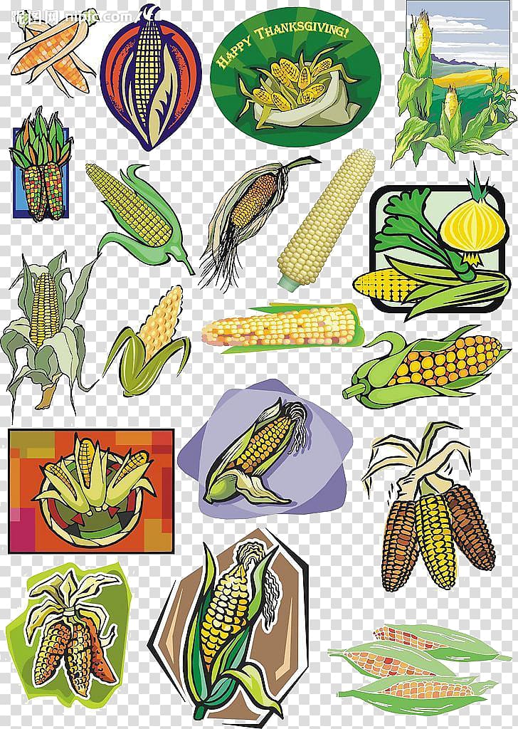 Butterfly Maize Corn flakes , corn transparent background PNG clipart