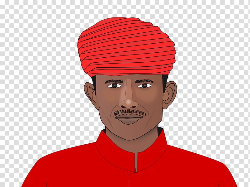 Man India , turban transparent background PNG clipart