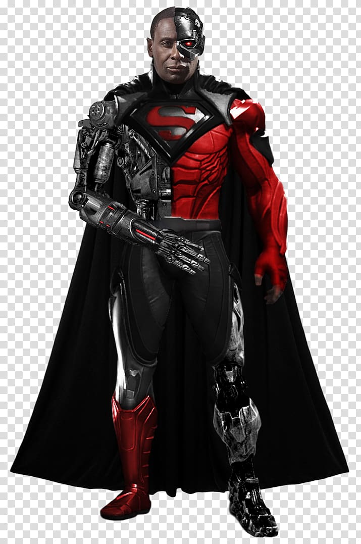 Hank Henshaw Superman Cyborg Martian Manhunter Doomsday, Cyborg transparent background PNG clipart
