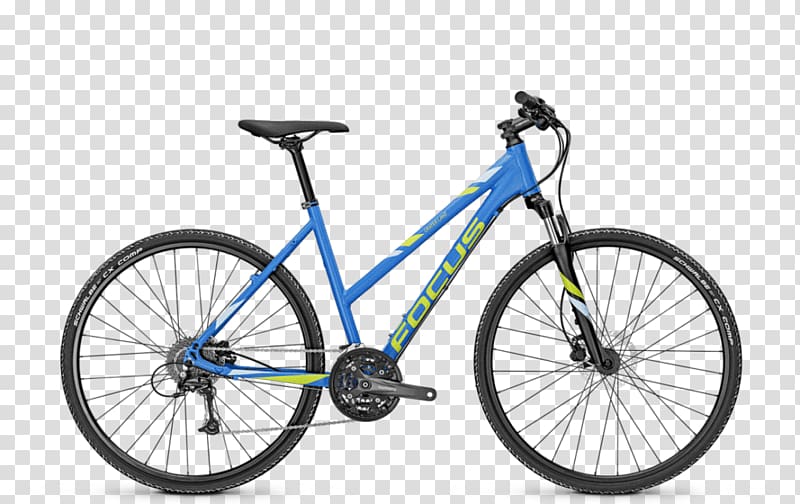 Crater Lake Hybrid bicycle Shimano Bicycle Forks, FOCUS transparent background PNG clipart