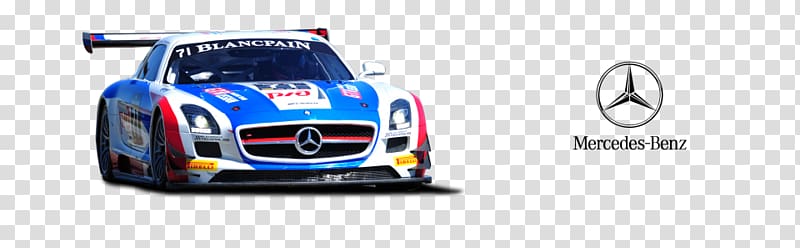 Mercedes-Benz SLS AMG GT3 MERCEDES AMG GT Car Blancpain GT Series Endurance Cup, Race Car Gt3 transparent background PNG clipart