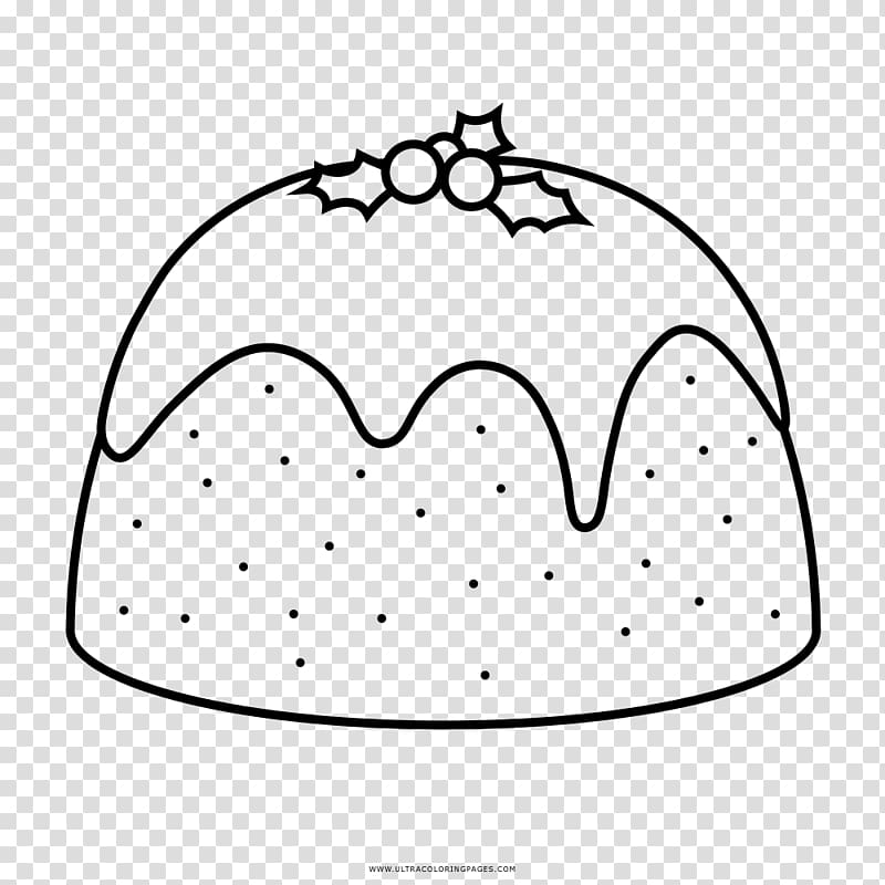 Christmas pudding Budino Drawing Coloring book, pudim transparent background PNG clipart