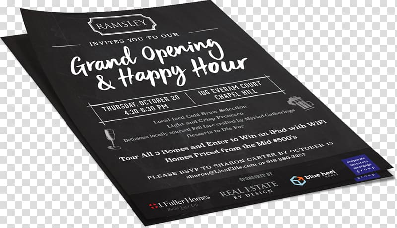 Advertising Flyer Soft launch Opening ceremony, 4x6 Flyer transparent background PNG clipart