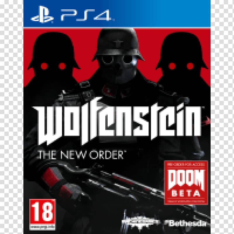 Wolfenstein: The Old Blood Wolfenstein II: The New Colossus PlayStation 4 Wolfenstein 3D, killzone transparent background PNG clipart
