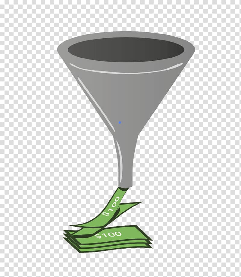 Sales process Funnel Marketing Glass Lead generation, Funnel Cake transparent background PNG clipart