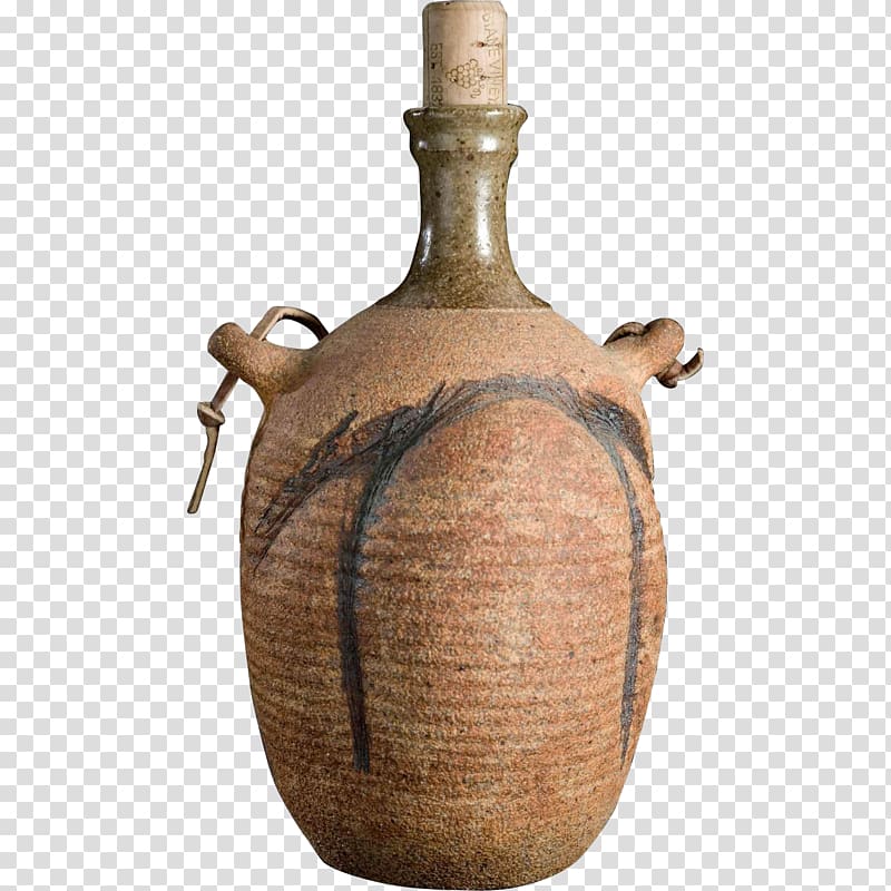 Wine Pottery Ceramic Jug Vase, wine transparent background PNG clipart