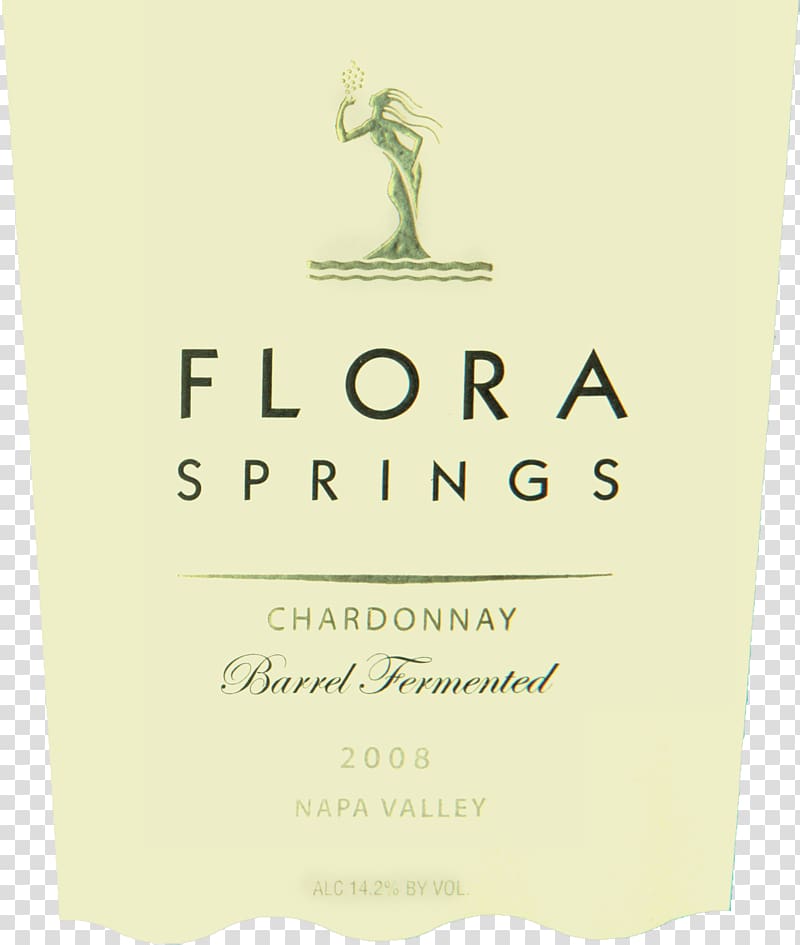 Flora Springs Winery & Vineyards Common Grape Vine Font, Label Barrel transparent background PNG clipart