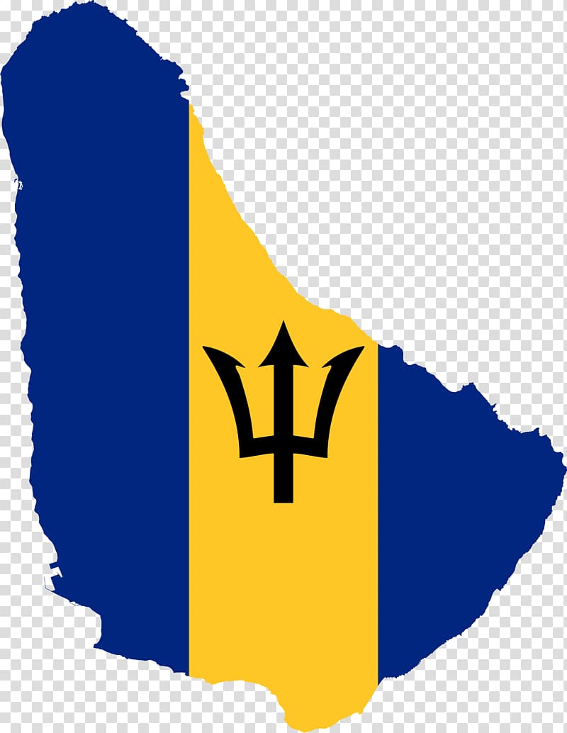 Flag of Barbados graphics , flag transparent background PNG clipart