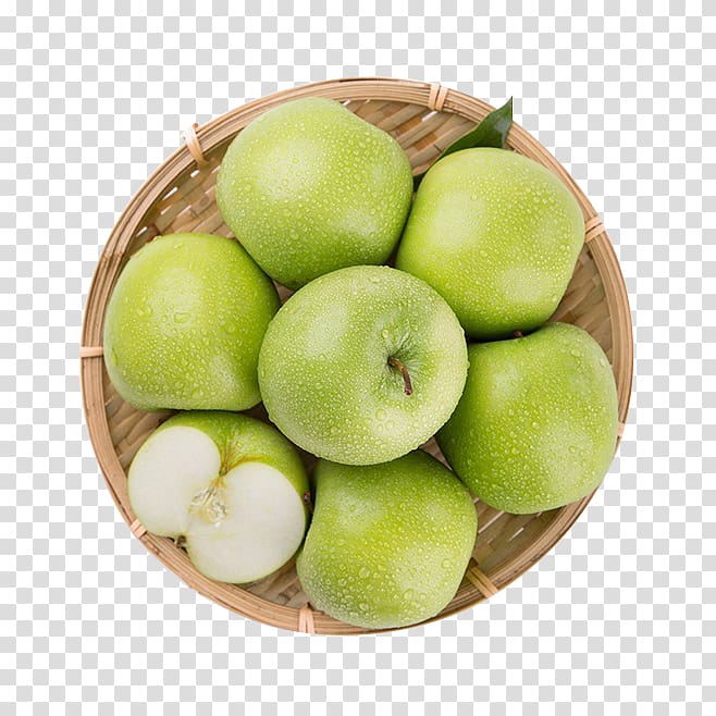 Apple Auglis resolution Template, A basket of green apples transparent background PNG clipart