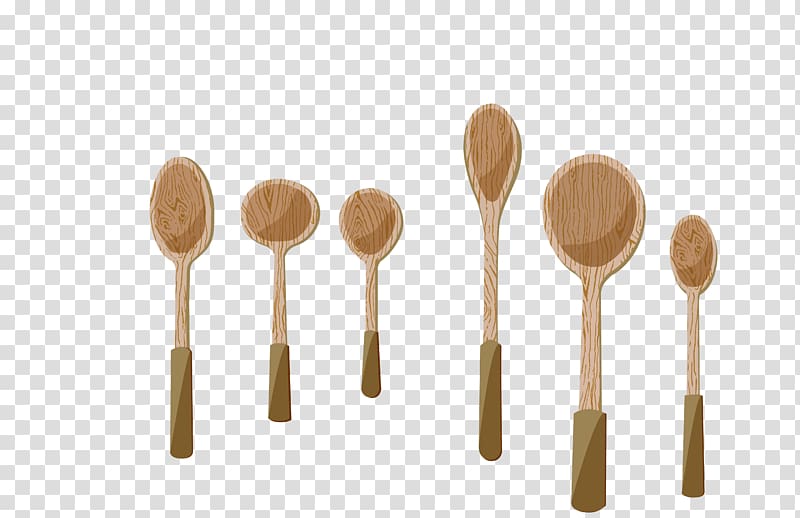 Wooden spoon Knife Illustration, illustration wooden spoon transparent background PNG clipart