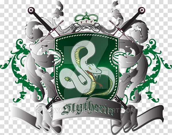 slytherin logo art, Harry Potter Slytherin House Hogwarts Gryffindor Salazar Slytherin, Illustration painted flag transparent background PNG clipart
