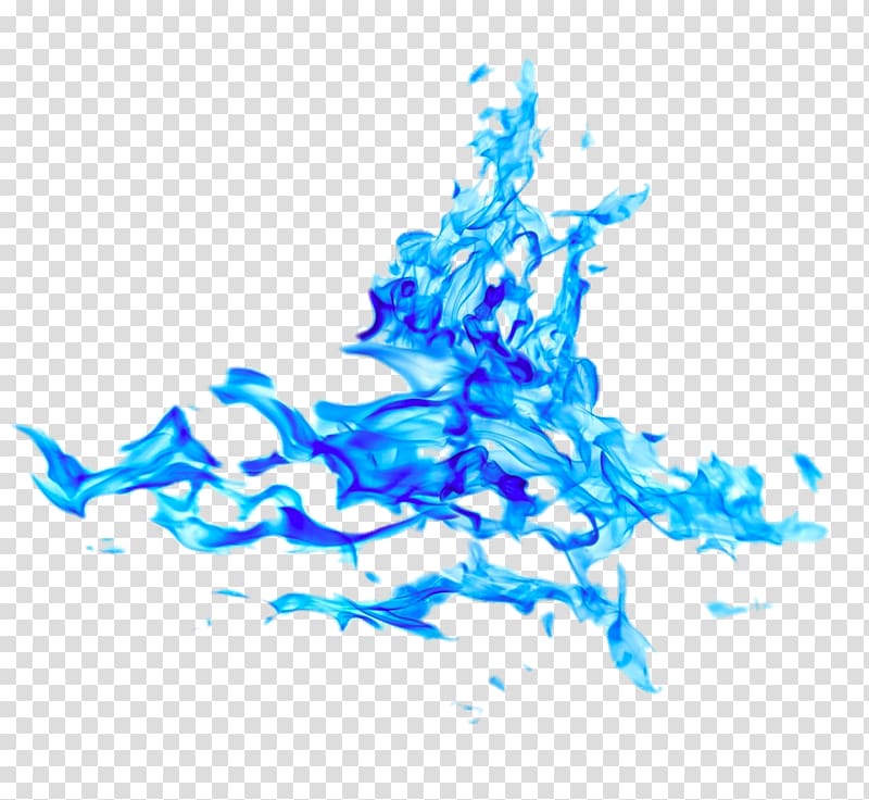 creative dynamic blue flame transparent background PNG clipart