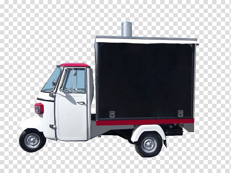 Wood-fired oven Piaggio Ape Pizza Car, wood oven transparent background PNG clipart