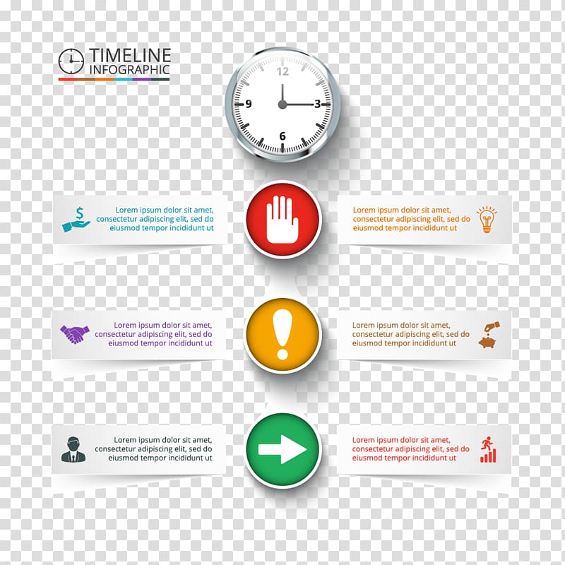 Infographic Chart Diagram Timeline, Alarm information map transparent background PNG clipart