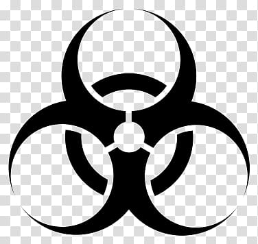 Biohazard transparent background PNG clipart