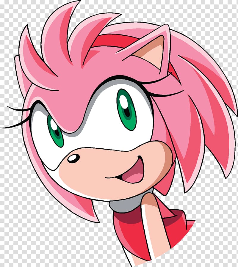 Amy Rose Sonic the Hedgehog Sonic & All-Stars Racing Transformed Sonic  Chaos Doctor Eggman, long hair, video Game, cartoon, fictional Character png