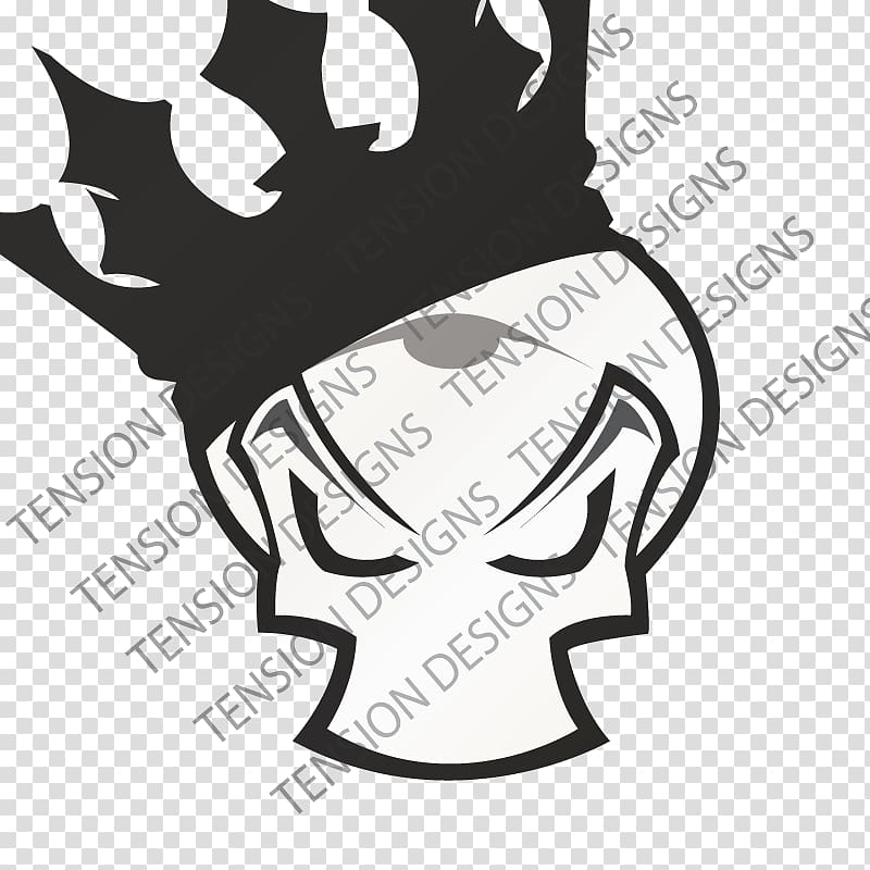 Electronic sports Logo Organization Real-time strategy Skull, Skull Crown transparent background PNG clipart
