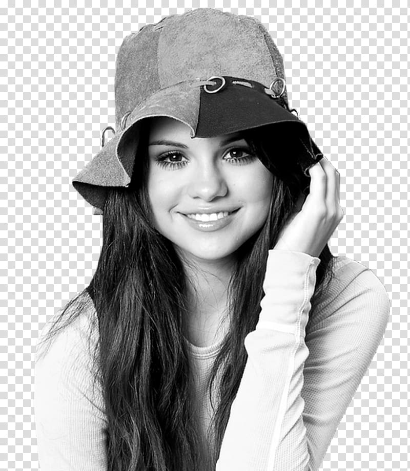 Selena Gomez Actor Hollywood Barney & Friends Singer, beanie transparent background PNG clipart
