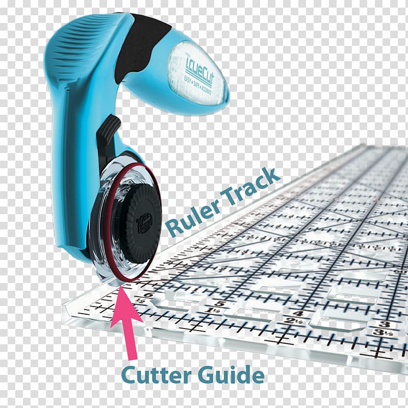 Blade Rotary cutter Ruler Quilt Headphones, end frame transparent background PNG clipart