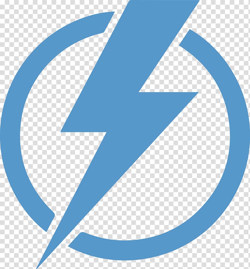Electricity Electric power Logo Electrical engineering, energy saving and environmental protection transparent background PNG clipart